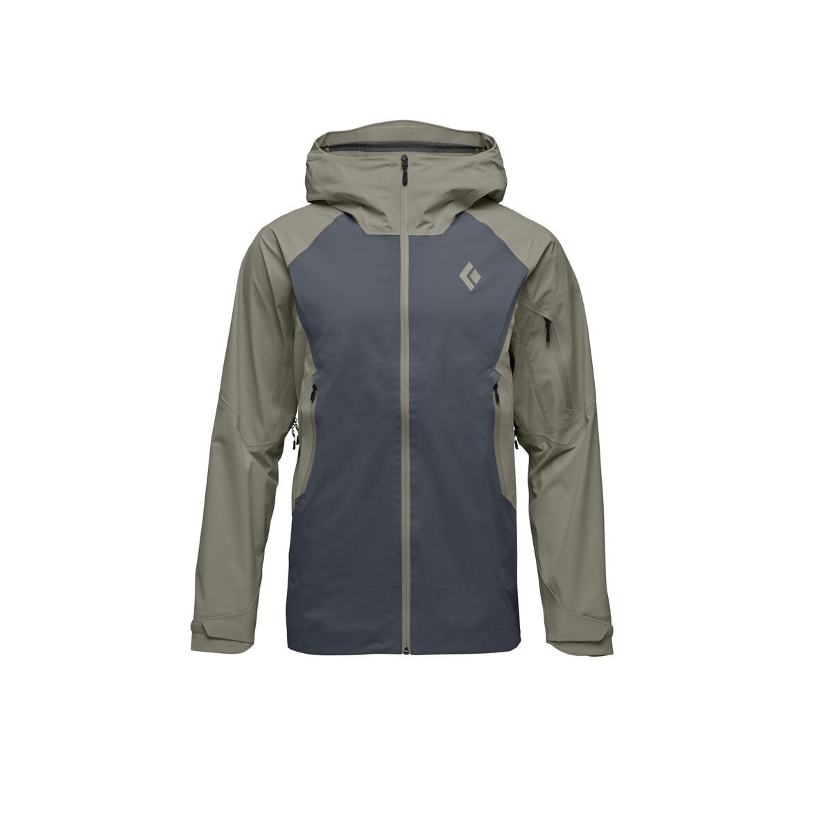 Black Diamond Recon LT Stretch Shell Men's in Pine Smoke Carbon